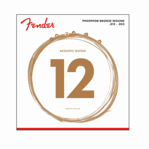 Fender 60L Phosphor Bronze Acoustic Guitar Strings Light