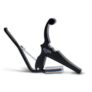 Kyser Electric Guitar Quick Change Capo Black