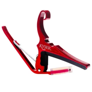Kyser Acoustic Guitar Quick Change Capo Red