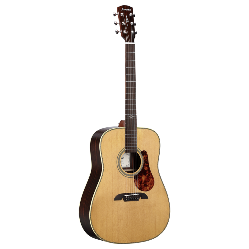 Alvarez Masterworks MD70e Herringbone Dreadnought Acoustic Electric Guitar - Image 5