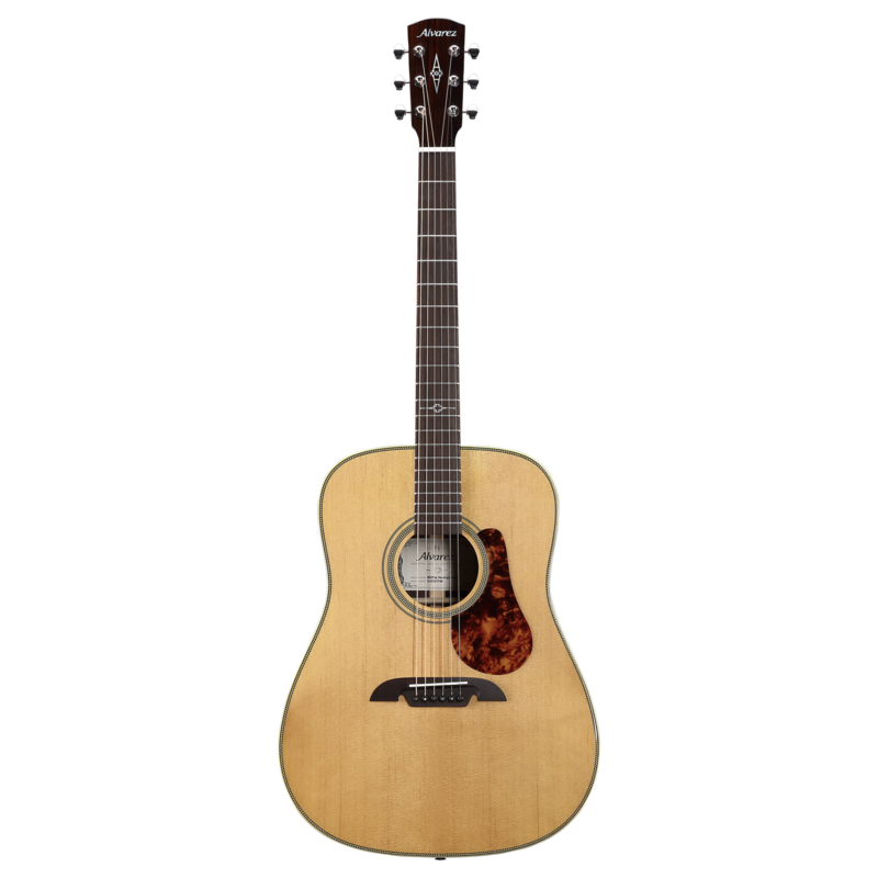 Alvarez Masterworks MD70e Herringbone Dreadnought Acoustic Electric Guitar