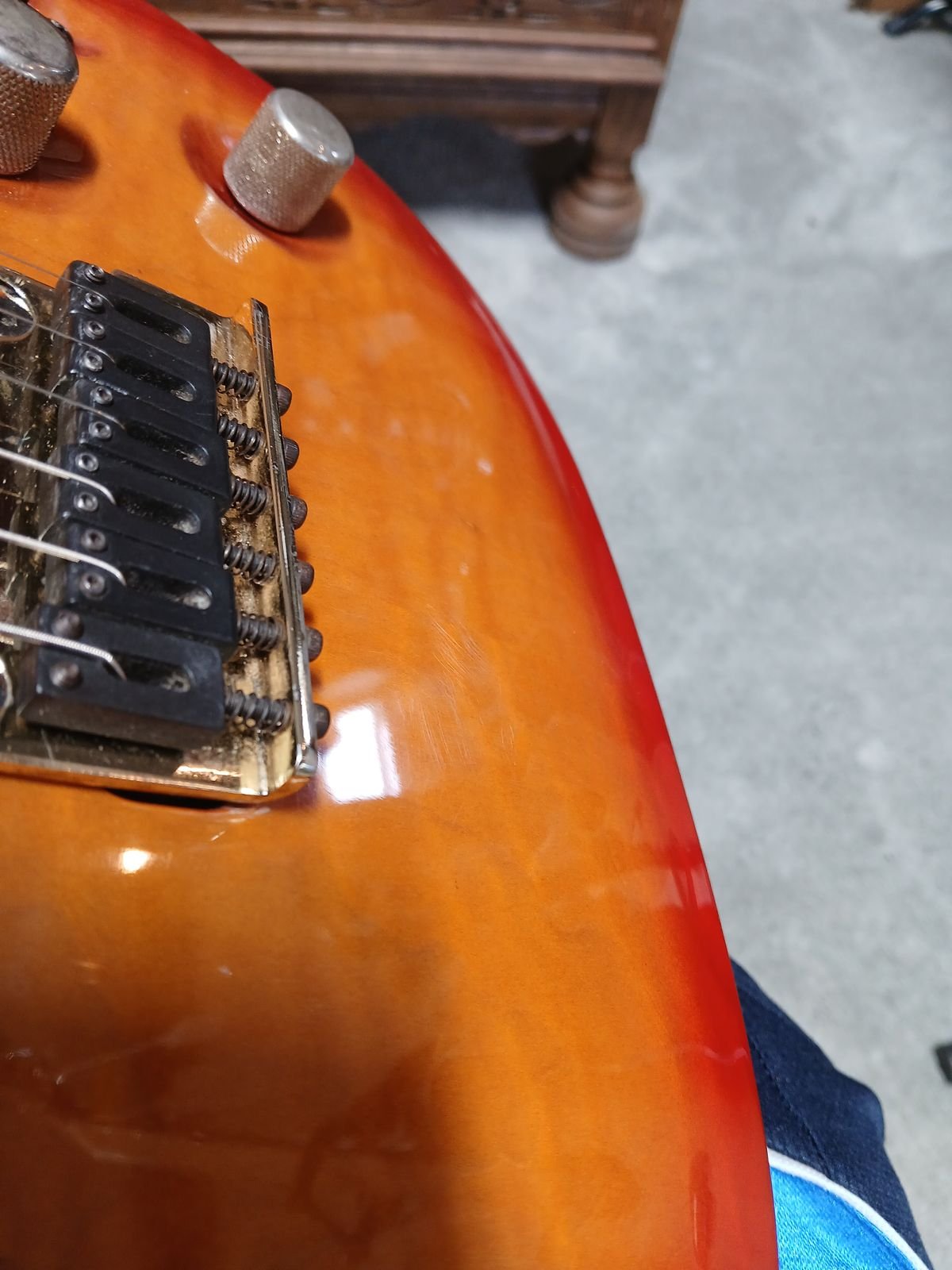 USED 1991 Peavey Falcon Custom Cherry Sunburst - Image 11