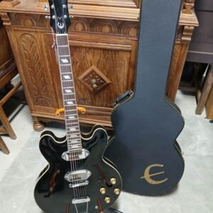 USED 1995 Epiphone Casino Ebony Hollowbody with Epiphone Hardcase