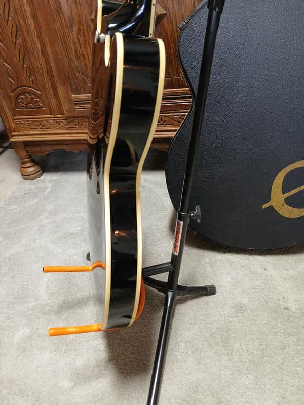 USED 1995 Epiphone Casino Ebony Hollowbody with Epiphone Hardcase - Image 11