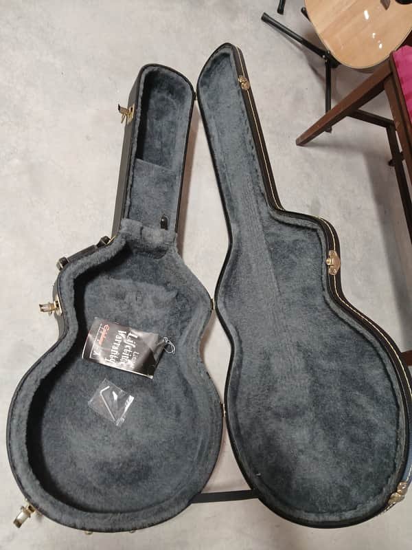 USED 1995 Epiphone Casino Ebony Hollowbody with Epiphone Hardcase - Image 14