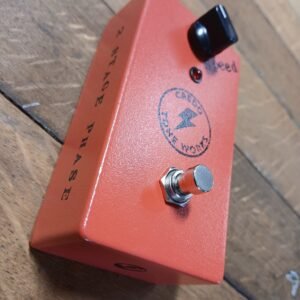 Credo Tone Works 2 Stage Phase 70's Style Handmade Phaser Guitar Effects Pedal