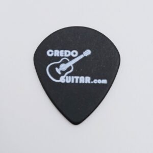 Credo Guitar D'Addario Duralin Black Ice Extra Heavy Jazz Pick Single