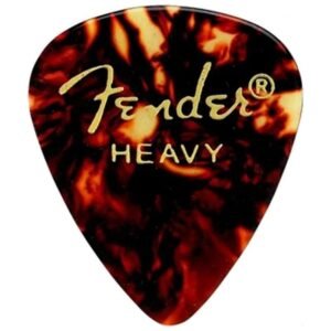 Fender Classic 351 Shape Celluloid Pick Heavy Shell 12 Pack