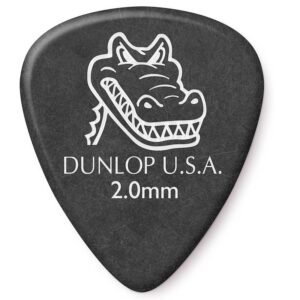 Dunlop Gator Grip 2.0mm Standard Picks 12 Pack
