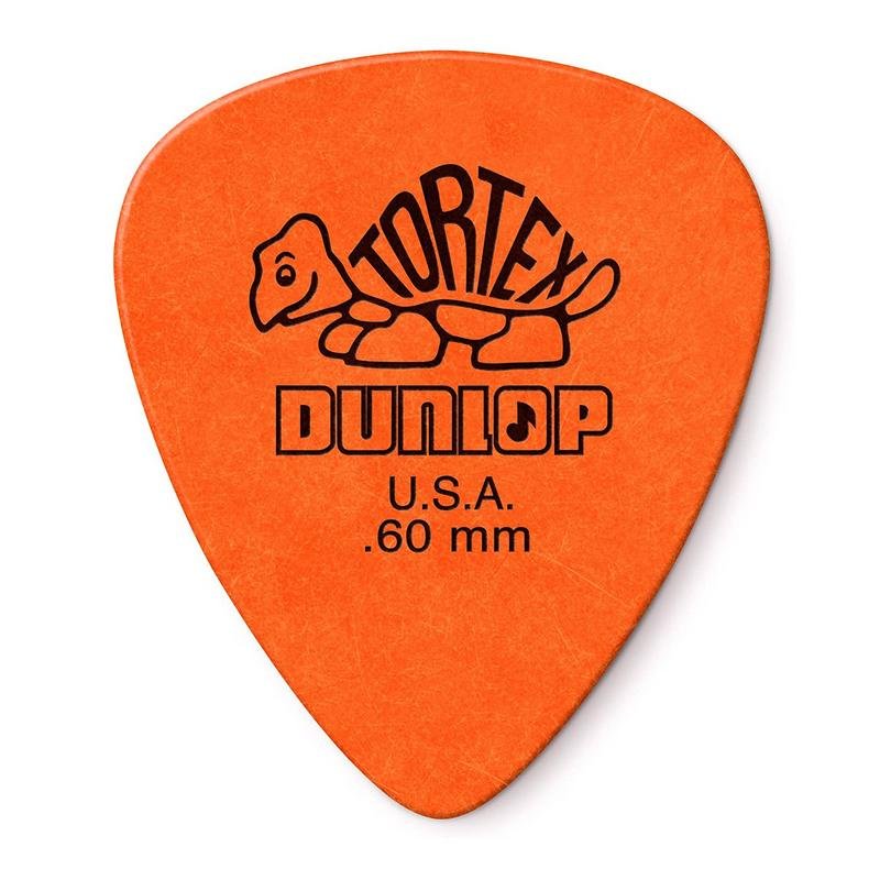 Dunlop Tortex Standard .60mm Guitar Pick 12 Pack