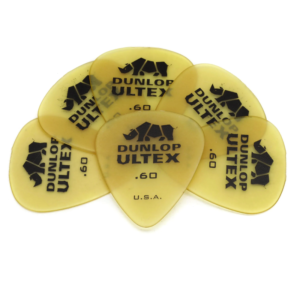 Dunlop Ultex Standard .60mm Guitar Picks 6 Pack