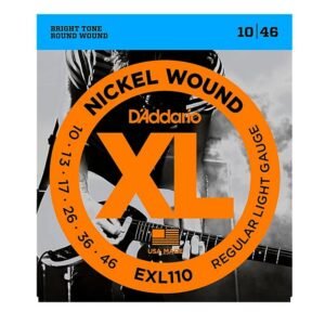 D'Addario XL Regular Light 10-46 Nickel Wound Set