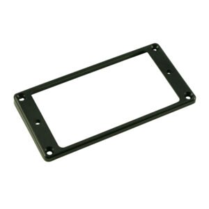 WD Flat Plastic Humbucker Low Height Pickup Mounting Ring Black Single