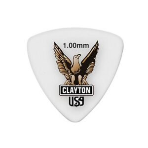 Clayton Acetal Rounded Triangle 1.00mm Picks 12 Pack