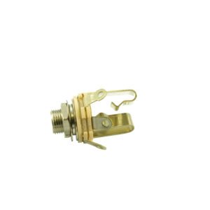 WD Switchcraft 3 Conductor Open Circuit Stereo 1/4 in. Output Jack Nickel Single