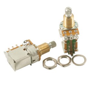 WD Alpha Push Pull 250K Ohm Split Shaft Standard Bushing Potentiometer Single