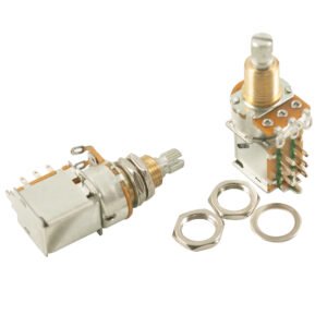 WD Alpha Push Pull 500K Ohm Split Shaft Standard Bushing Potentiometer Single