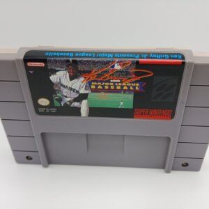 Ken Griffey Jr. Presents Major League Baseball Super Nintendo SNES Game Cartridge Only