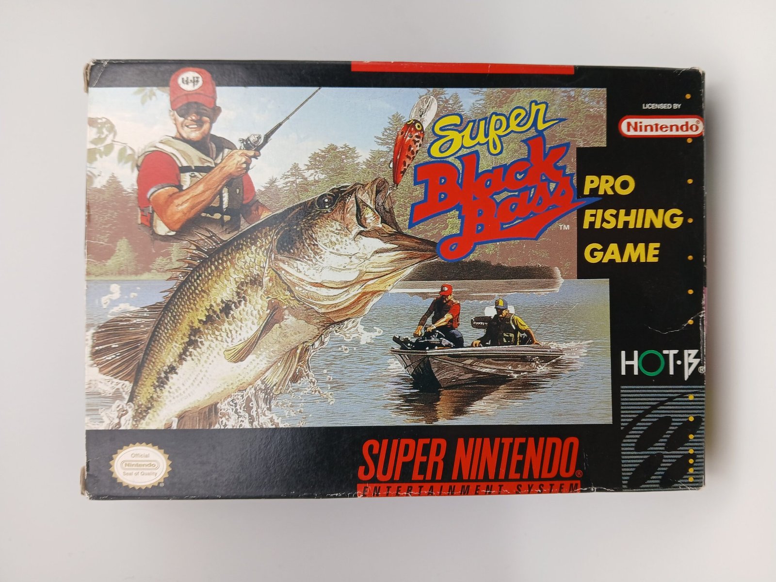 Super Black Bass Super Nintendo SNES Complete In Box