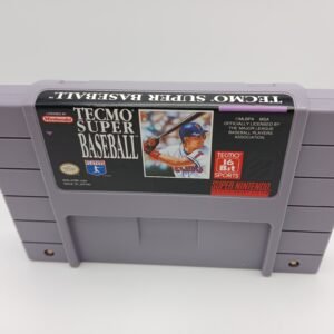 Tecmo Super Baseball Super Nintendo SNES Game Cartridge Only
