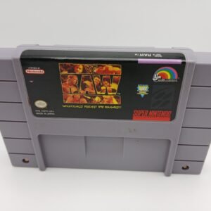 WWF Raw Super Nintendo SNES Game Cartridge Only