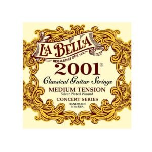 LaBella 2001 Concert Series Medium Tension Classical Guitar String Set