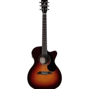 Alvarez Regent RF26CESB Sunburst Folk/OM Cutaway Acoustic Electric Guitar with Deluxe Gig Bag
