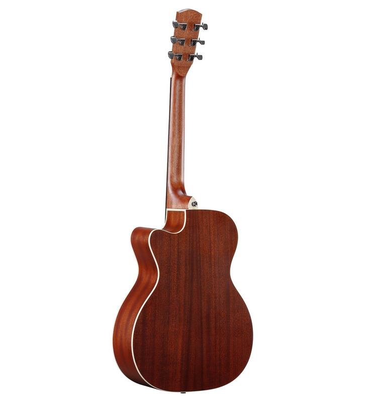 Alvarez Regent RF26CESB Sunburst Folk/OM Cutaway Acoustic Electric Guitar with Deluxe Gig Bag - Image 7